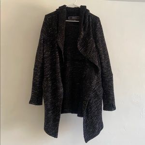 Long Open Front Cardigan
